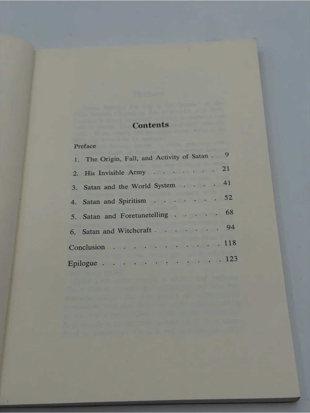 Satan Satanism and Witchcraft by Richard W. DeHaan (1972, Paperback Book)